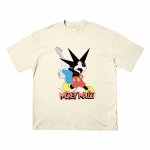 画像2: Unisex Rock Star Mickey Mouse print T-Shirt   ロックスターミッキーマウス プリント 半袖ラウンドネック Tシャツ ユニセックス 男女兼用 バンドT (2)