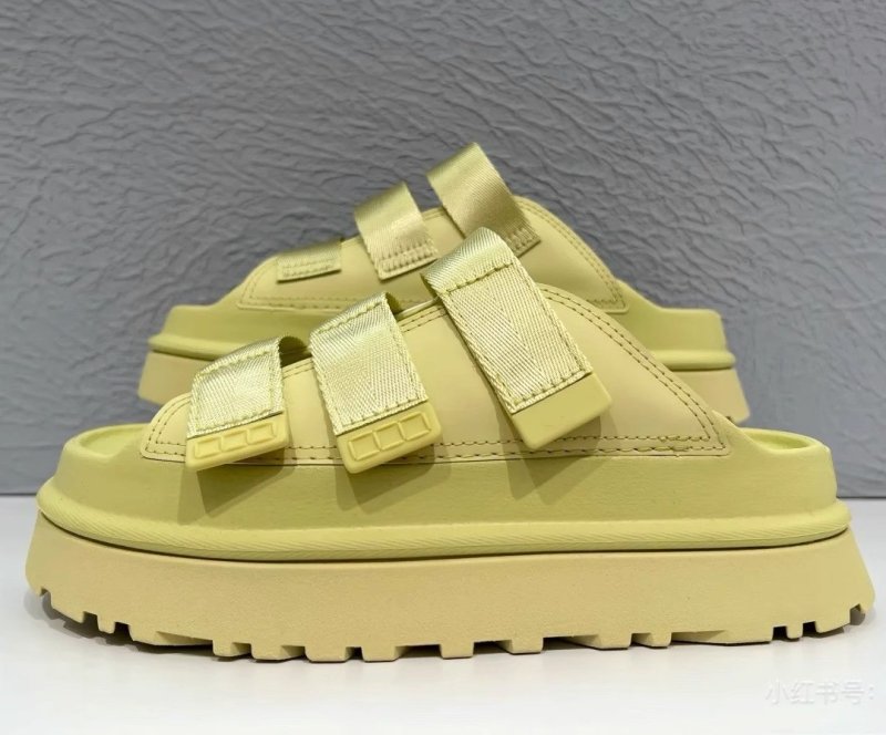 画像15: Velcro thick sole Golden Star high slide sandals sandal slippers ベルクロ厚底プラットホームゴールデンスターハイスライドサンダルスリッパ (15)