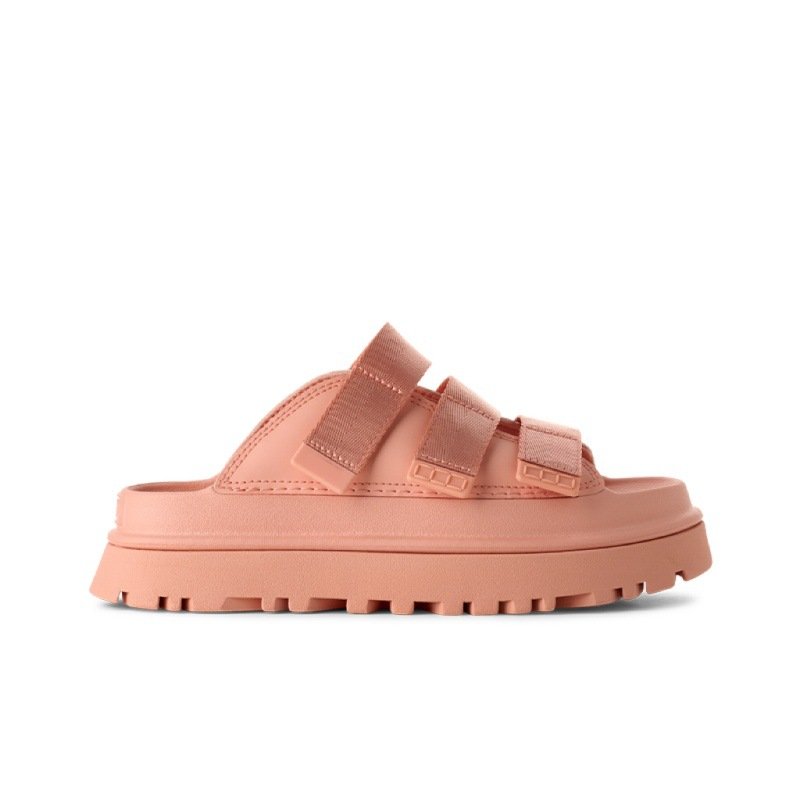 画像4: Velcro thick sole Golden Star high slide sandals sandal slippers ベルクロ厚底プラットホームゴールデンスターハイスライドサンダルスリッパ (4)