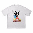 画像4: Unisex Rock Star Mickey Mouse print T-Shirt   ロックスターミッキーマウス プリント 半袖ラウンドネック Tシャツ ユニセックス 男女兼用 バンドT (4)