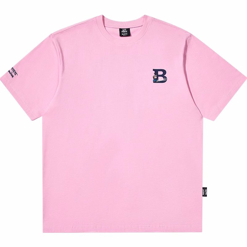 画像9: Unisex Popeye BEASTER poppy print T-Shirt   ポパイビースター プリント 半袖ラウンドネック Tシャツ ユニセックス 男女兼用 バンドT (9)