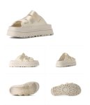 画像11: Velcro thick sole Golden Star high slide sandals sandal slippers　ベルクロ厚底プラットホームゴールデンスターハイスライドサンダルスリッパ (11)