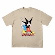 画像3: Unisex Rock Star Mickey Mouse print T-Shirt   ロックスターミッキーマウス プリント 半袖ラウンドネック Tシャツ ユニセックス 男女兼用 バンドT (3)