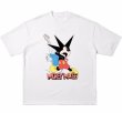 画像1: Unisex Rock Star Mickey Mouse print T-Shirt   ロックスターミッキーマウス プリント 半袖ラウンドネック Tシャツ ユニセックス 男女兼用 バンドT (1)