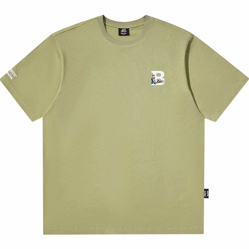 画像8: Unisex Popeye BEASTER poppy print T-Shirt   ポパイビースター プリント 半袖ラウンドネック Tシャツ ユニセックス 男女兼用 バンドT (8)