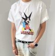 画像5: Unisex Rock Star Mickey Mouse print T-Shirt   ロックスターミッキーマウス プリント 半袖ラウンドネック Tシャツ ユニセックス 男女兼用 バンドT (5)