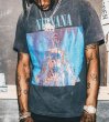 画像4: Unisex Nirvana rock band  print  T-Shirt    ニルヴァーナロックバンドプリント 半袖ラウンドネック Tシャツ ユニセックス 男女兼用 バンドT (4)