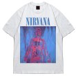 画像2: Unisex Nirvana rock band  print  T-Shirt    ニルヴァーナロックバンドプリント 半袖ラウンドネック Tシャツ ユニセックス 男女兼用 バンドT (2)