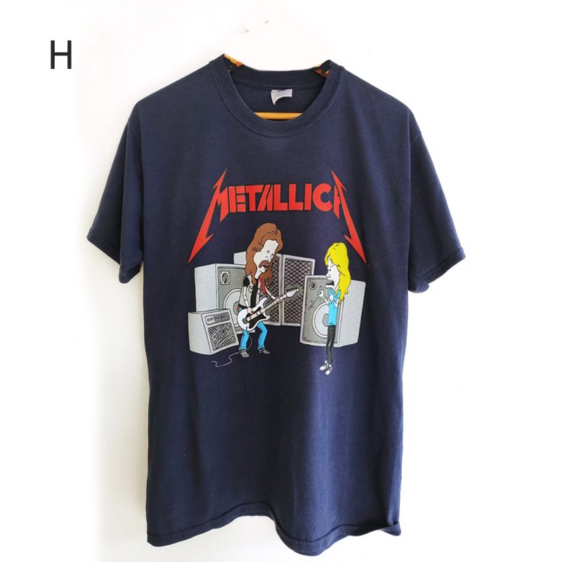 画像8: Unisex ACDC rock band print  T-Shirt    ACDCロックバンドプリント 半袖ラウンドネック Tシャツ ユニセックス 男女兼用 バンドT (8)