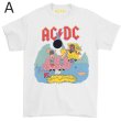 画像1: Unisex ACDC rock band print  T-Shirt    ACDCロックバンドプリント 半袖ラウンドネック Tシャツ ユニセックス 男女兼用 バンドT (1)