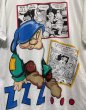 画像2: Unisex Seven Dwarfs & Snow White Vintage Style print T-Shirt    7人の小人＆スノーホワイトヴィンテージスタイルプリント 半袖ラウンドネック Tシャツ ユニセックス 男女兼用  (2)