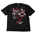 画像1: Unisex Astro Boy & Heart Graphic Print T-Shirt  アストロボーイアトム＆ハートグラフィックプリント 半袖ラウンドネック Tシャツ ユニセックス 男女兼用 (1)