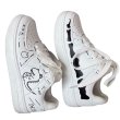 画像4: Dinosaur Graffiti Leather Lace-ups sneakers 男女兼用ユニセックス恐竜ダイナソーグラフィティレザーレースアップスニーカー (4)