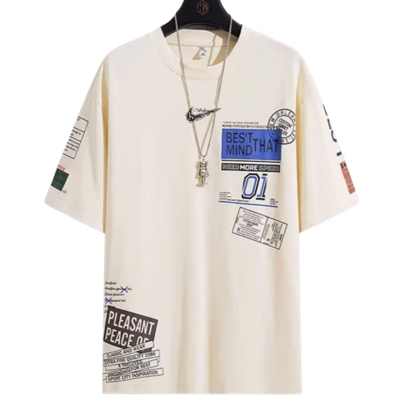 画像2: One Point Not Swoosh logo Printed Design Tee T shirt ユニセックス 男女兼用 ロゴ　プリント　Tシャツ　半袖 (2)