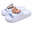 画像3: Unisex Tom and Jerry Face Soft Sole Sandal Slippers  Beach sandals  ユニセックス男女兼用トムとジェリーフェイス付きノンスリップフリップフロップ サンダル シャワー ビーチ サンダル (3)