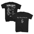 画像1: Unisex Nirvana band hand-drawn retro rock t-shirt print  T-Shirt   ニルヴァーナ バンドイラスト レトロ ロックTシャツプリント 半袖ラウンドネック Tシャツ ユニセックス 男女兼用 バンドT (1)