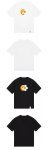 画像5: Unisex Graver Universal Smile & Flower Smilepainting art T-Shirt  グレイバーユニバーサルスマイル＆フラワースマイル アート 半袖ラウンドネック Tシャツ ユニセックス 男女兼用 (5)