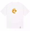 画像2: Unisex Graver Universal Smile & Flower Smilepainting art T-Shirt  グレイバーユニバーサルスマイル＆フラワースマイル アート 半袖ラウンドネック Tシャツ ユニセックス 男女兼用 (2)