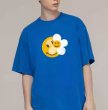 画像8: Unisex Graver Universal Smile & Flower Smilepainting art T-Shirt  グレイバーユニバーサルスマイル＆フラワースマイル アート 半袖ラウンドネック Tシャツ ユニセックス 男女兼用 (8)