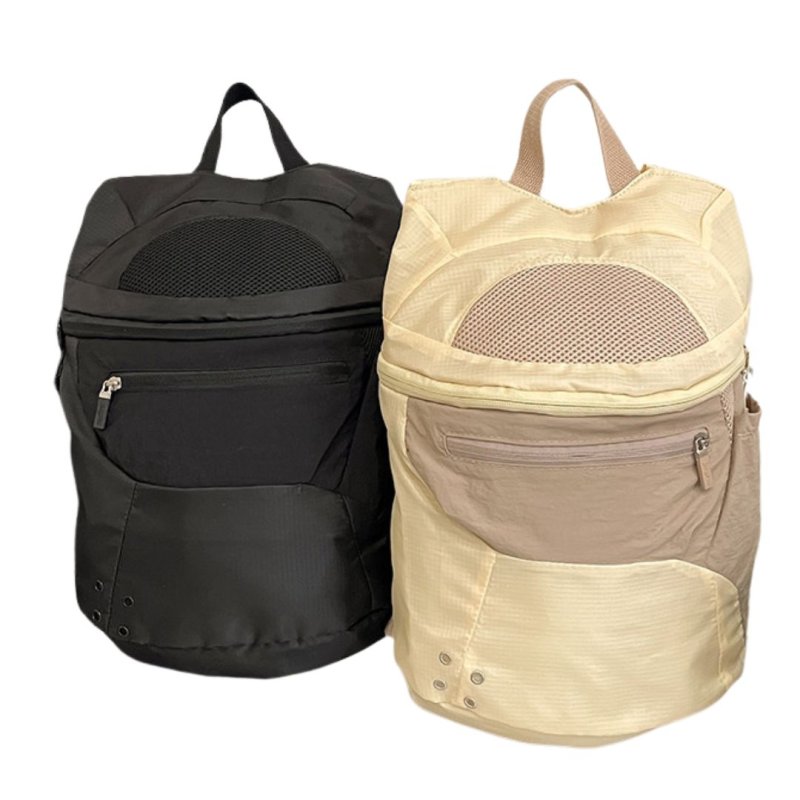 画像3: Lightweight simple backpack rucksack shoulder  bag  ユニセックス男女兼用ライトウェイトバックパック ショルダーリュック トートショルダー バッグ　 (3)