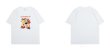 画像12: Unisex Personality Nostalgic Children's Photos T-Shirt  　パーソナリティーノスタルジックガール＆ボーイフォトプリント 半袖ラウンドネック Tシャツ ユニセックス 男女兼用 (12)