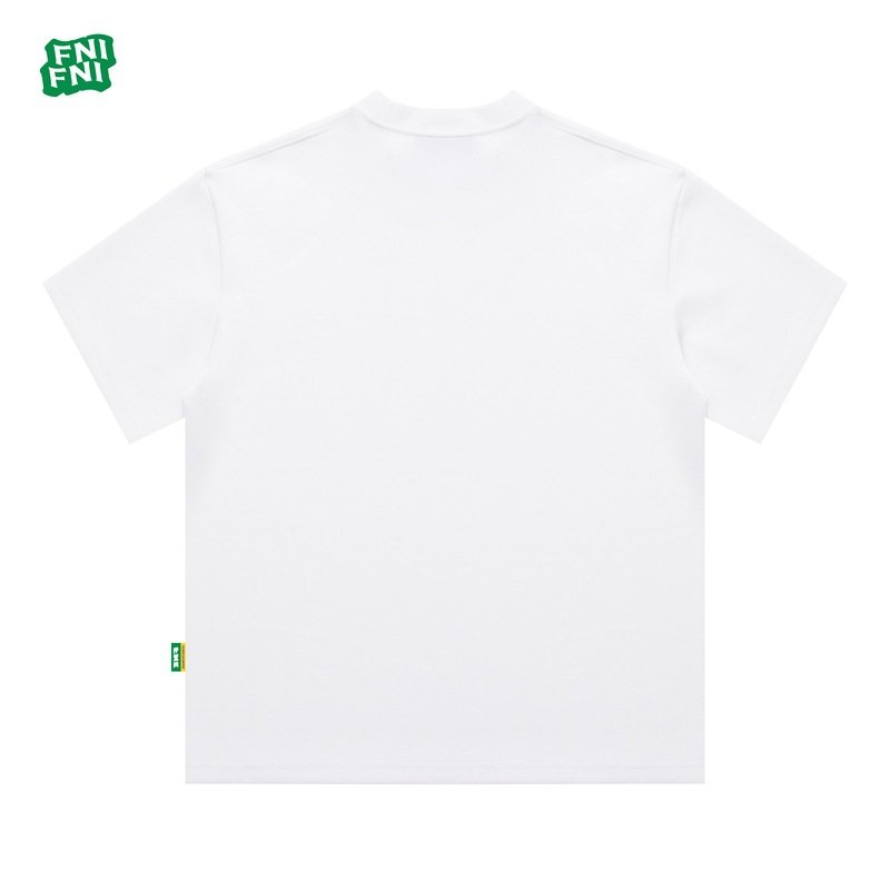 画像5: Unisex FNI illustration SnoopyT-Shirt   FNIイラストスヌーピープリント 半袖ラウンドネック Tシャツ ユニセックス 男女兼用 (5)