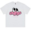 画像1: Unisex Dalaiinfinity Lovers Eyeball Print T-Shirt  　Dalaiinfinity　ラバーズアイボールプリントプリント 半袖ラウンドネック Tシャツ ユニセックス 男女兼用 (1)