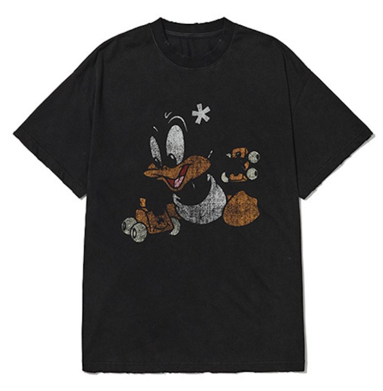 画像2: Unisex Baby Duck Vintage Style T-shirt  男女兼用 ユニセックス   ベビーダッグ&7ウォッシュド ヴィンテージ風 古着風 Tシャツ (2)