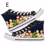 画像6: Snoopy & Snoopy friends high-top canvas lace-up sneakers Shoes　ユニセックス 男女兼用スヌーピー&スヌーピー仲間 ハイカットキャンバスレースアップスニーカー (6)