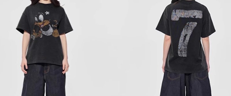 画像6: Unisex Baby Duck Vintage Style T-shirt  男女兼用 ユニセックス   ベビーダッグ&7ウォッシュド ヴィンテージ風 古着風 Tシャツ (6)