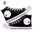 画像3: Snoopy & Snoopy friends high-top canvas lace-up sneakers Shoes　ユニセックス 男女兼用スヌーピー&スヌーピー仲間 ハイカットキャンバスレースアップスニーカー (3)