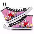 画像9: Snoopy & Snoopy friends high-top canvas lace-up sneakers Shoes　ユニセックス 男女兼用スヌーピー&スヌーピー仲間 ハイカットキャンバスレースアップスニーカー (9)