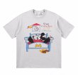 画像3: Unisex Sleepy Mickey Retro Print T-shirt　 男女兼用 ユニセックス スリーピーミッキーマウスTシャツ (3)