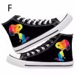 画像7: Snoopy & Snoopy friends high-top canvas lace-up sneakers Shoes　ユニセックス 男女兼用スヌーピー&スヌーピー仲間 ハイカットキャンバスレースアップスニーカー (7)