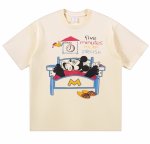 画像2: Unisex Sleepy Mickey Retro Print T-shirt　 男女兼用 ユニセックス スリーピーミッキーマウスTシャツ (2)