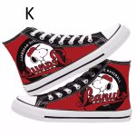 画像12: Snoopy & Snoopy friends high-top canvas lace-up sneakers Shoes　ユニセックス 男女兼用スヌーピー&スヌーピー仲間 ハイカットキャンバスレースアップスニーカー (12)