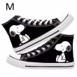画像14: Snoopy & Snoopy friends high-top canvas lace-up sneakers Shoes　ユニセックス 男女兼用スヌーピー&スヌーピー仲間 ハイカットキャンバスレースアップスニーカー (14)
