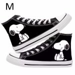 画像14: Snoopy & Snoopy friends high-top canvas lace-up sneakers Shoes　ユニセックス 男女兼用スヌーピー&スヌーピー仲間 ハイカットキャンバスレースアップスニーカー (14)