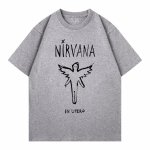 画像4: Unisex Nirvana in Utero Retro Vintage StyleT-Shirt  　 ニルヴァーナ・イン・ユーテロ レトロヴィンテージスタイル半袖ラウンドネック Tシャツ ユニセックス 男女兼用 (4)