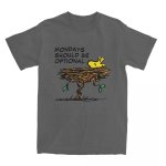 画像7: Unisex Snoopy's friend Peanuts Woodstockprint T-shirt　 男女兼用 ユニセックススヌーピー仲間ピーナッツ・ウッドストックプリント半袖Tシャツ (7)