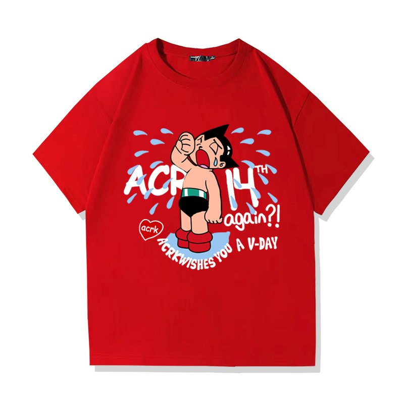 画像9: Unisex Crying Classic Astro Boy print T-Shirt  　 クラシッククライングアトムアストロボーイ半袖ラウンドネック Tシャツ ユニセックス 男女兼用 (9)