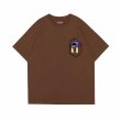 画像6: Unisex i'm ok pocket print T-shirt　 男女兼用 ユニセックスi'm ok ポケットプリント半袖Tシャツ (6)