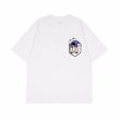 画像2: Unisex i'm ok pocket print T-shirt　 男女兼用 ユニセックスi'm ok ポケットプリント半袖Tシャツ (2)