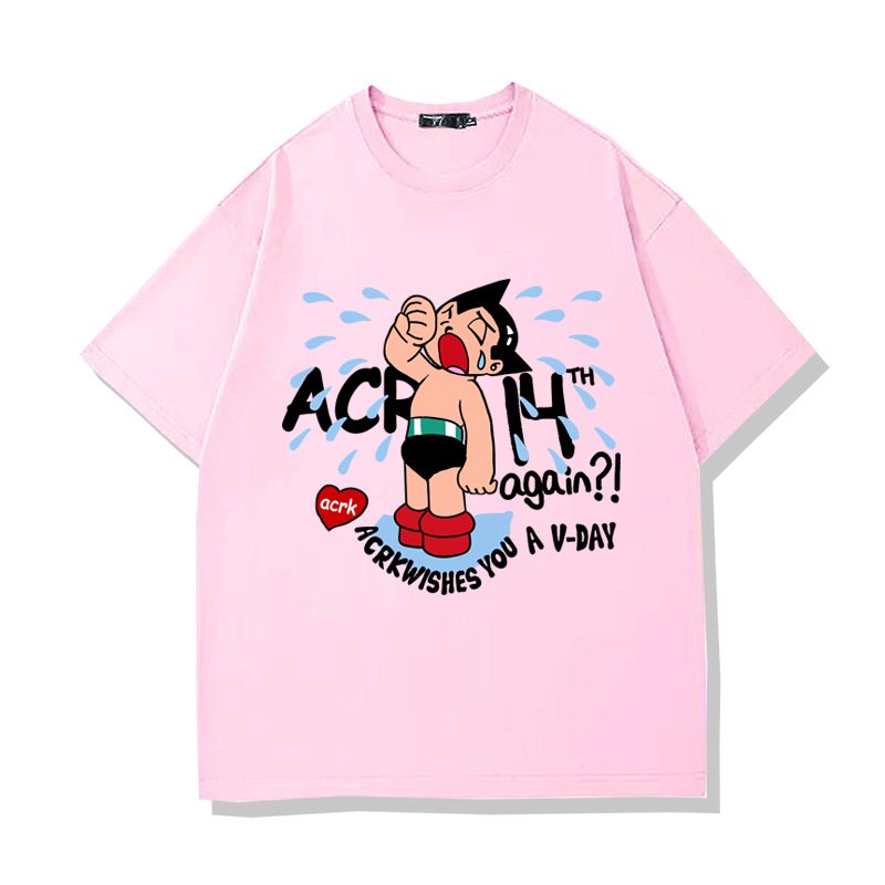 画像10: Unisex Crying Classic Astro Boy print T-Shirt  　 クラシッククライングアトムアストロボーイ半袖ラウンドネック Tシャツ ユニセックス 男女兼用 (10)