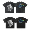 画像3: Unisex Pink Floyd x The Simpsons Bart Simpson T-shirt　 男女兼用 ユニセックスピンク・フロイド×シンプソンズ　バートシンプソンプリント半袖Tシャツ (3)