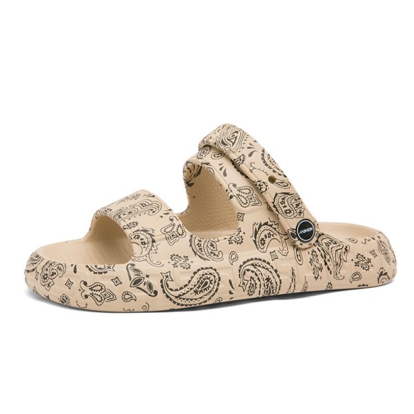 画像1: Men's Paisle Outerwear Interid Outdoor Beach Sports Sandals slippers flip flops soft bottom ユニセックス 男女兼用 ペイズリー柄 プラットフォーム バオトウワード フリップフロップ サンダルシャワーサンダル ビーチサンダル  (1)