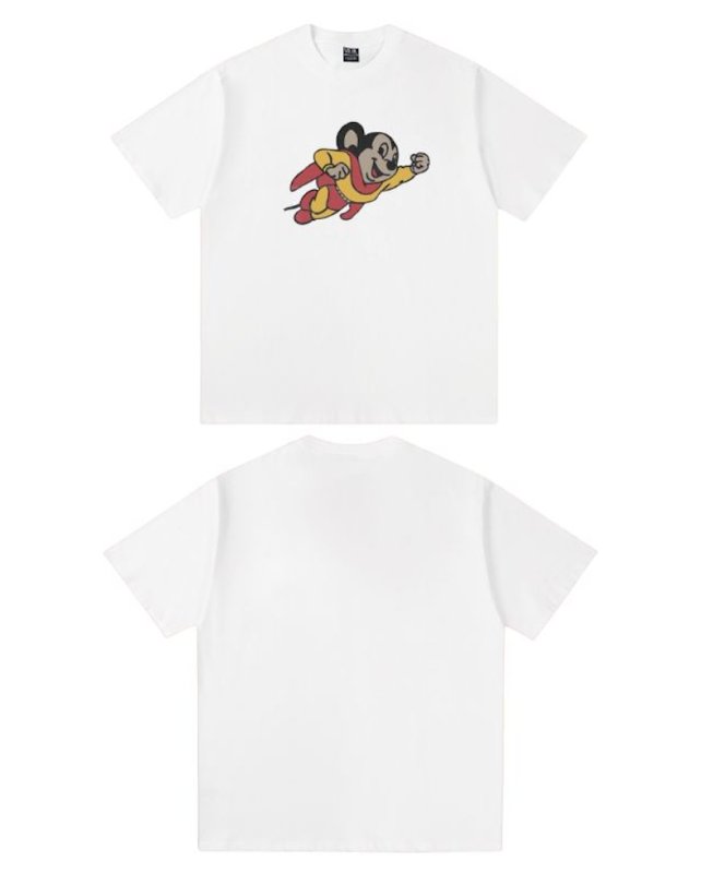 画像3: Unisex superman mickey mouse Vintage Style print T-shirt　 男女兼用 ユニセックススーパーマンミッキーマウスヴィンテージスタイルプリント半袖Tシャツ (3)