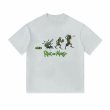 画像1: Unisex Rick and Morty print T-shirt　 男女兼用 ユニセックリック&モーティプリント半袖Tシャツ (1)