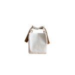 画像6: Mickey Mouse Handle Leather Canvas Tote Eco Bag　ミッキーマウスハンドルレザーキャンバストート エコバッグ (6)