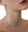 画像1: mini brick BABY pearl necklace jewelrynecklace 　ミニブリックベビーパール チョーカーネックレス (1)